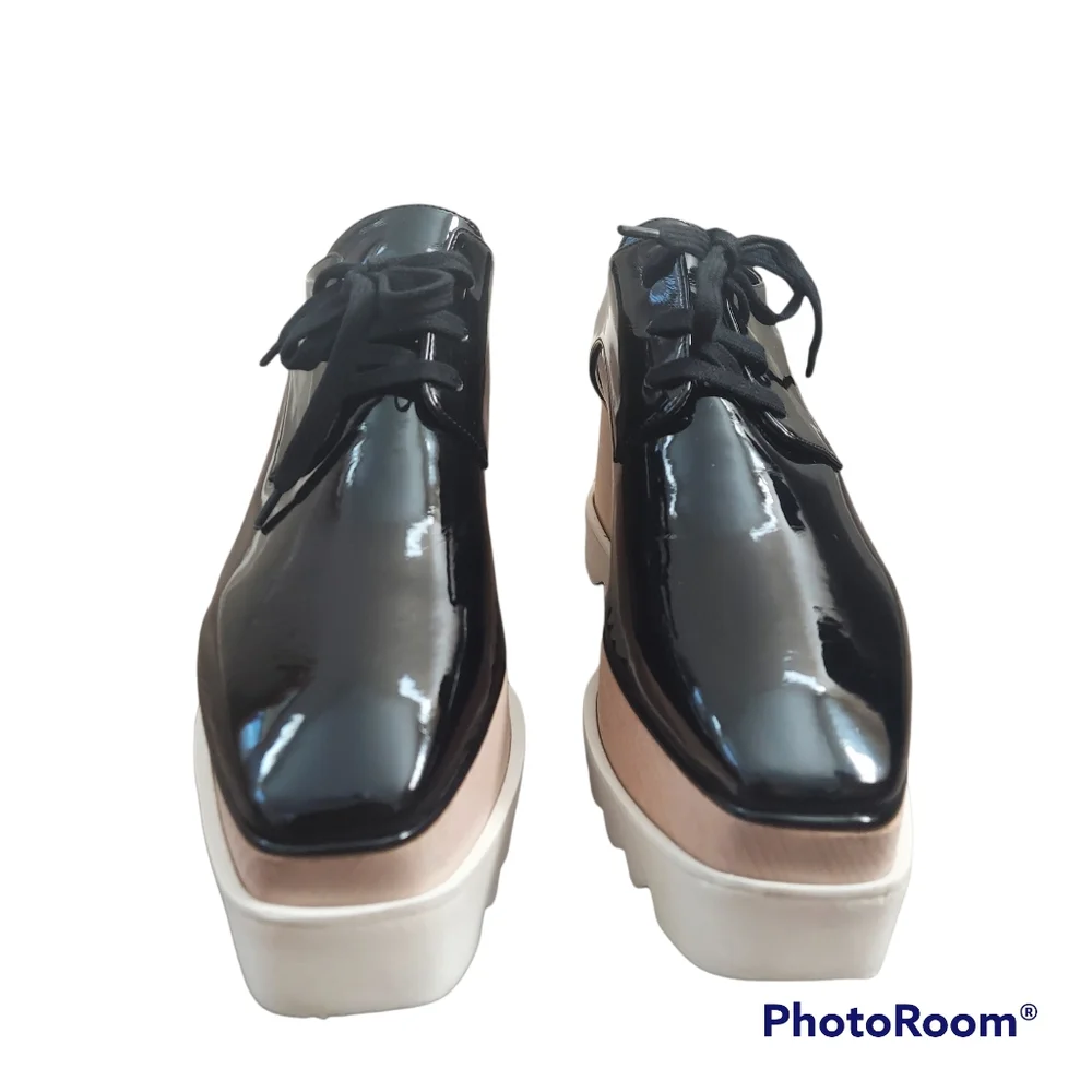 Stella McCartney Elyse Vegan Platform Oxfords